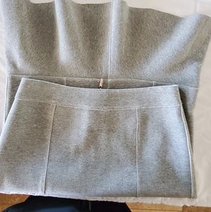 Gray women's skirt